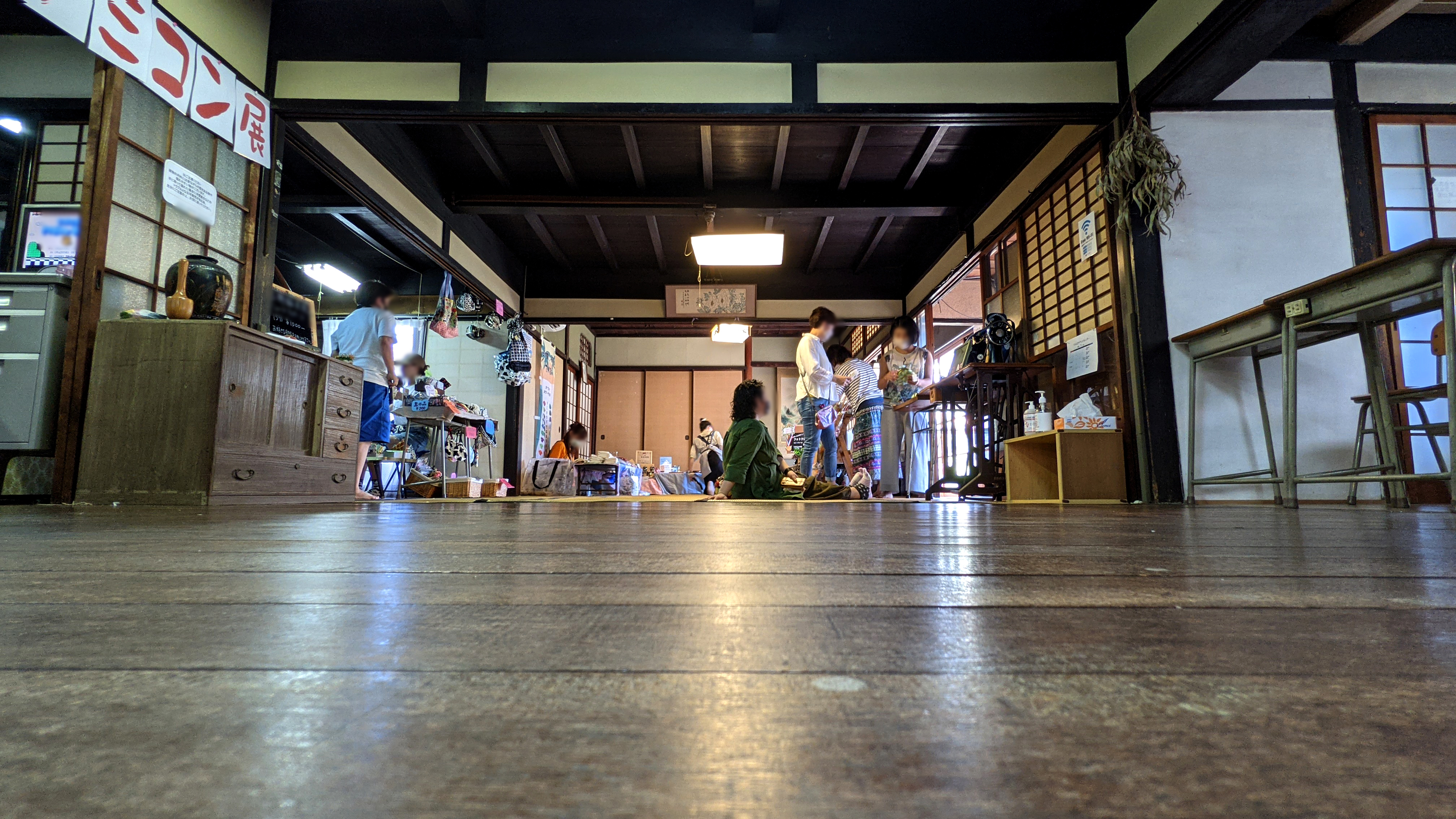 奈良県の古民家での町おこしマルシェ一部催行